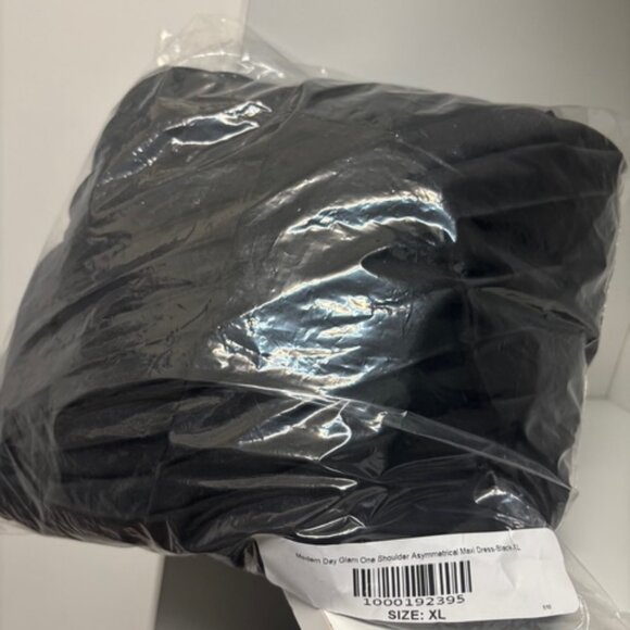 NWOT - Silk Keyhole Asymmetrical Gown - Picture 3 of 6